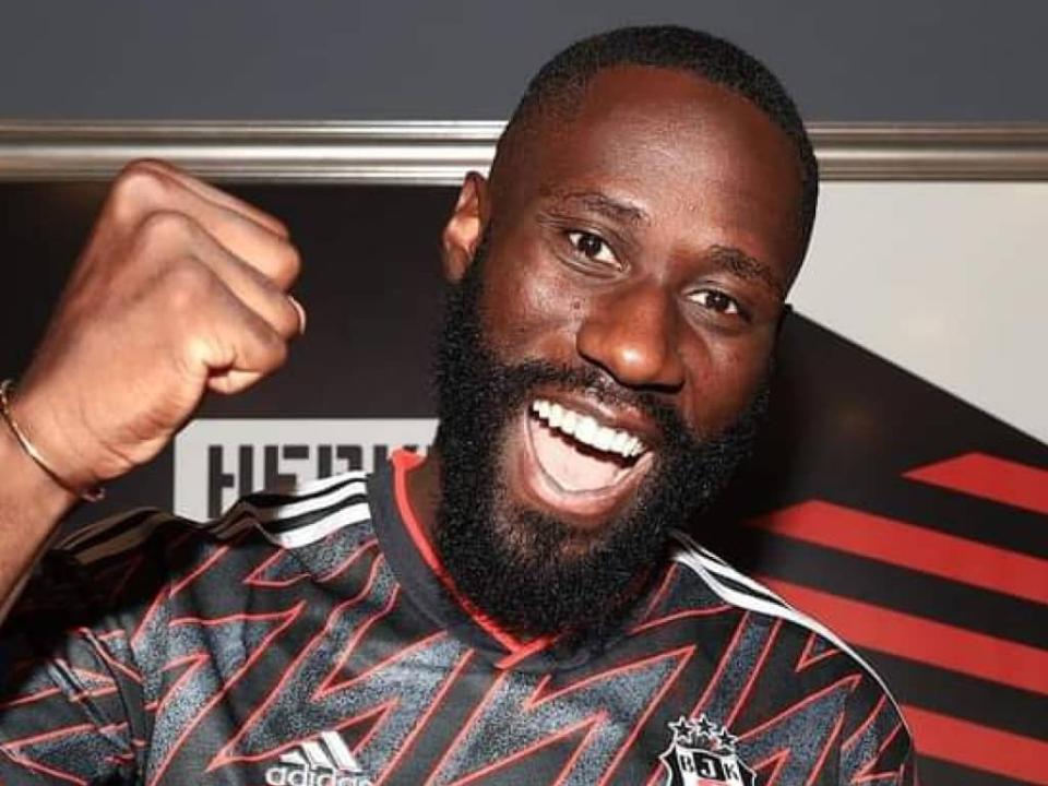 Arthur Masuaku sous les couleurs de Besiktas JK.