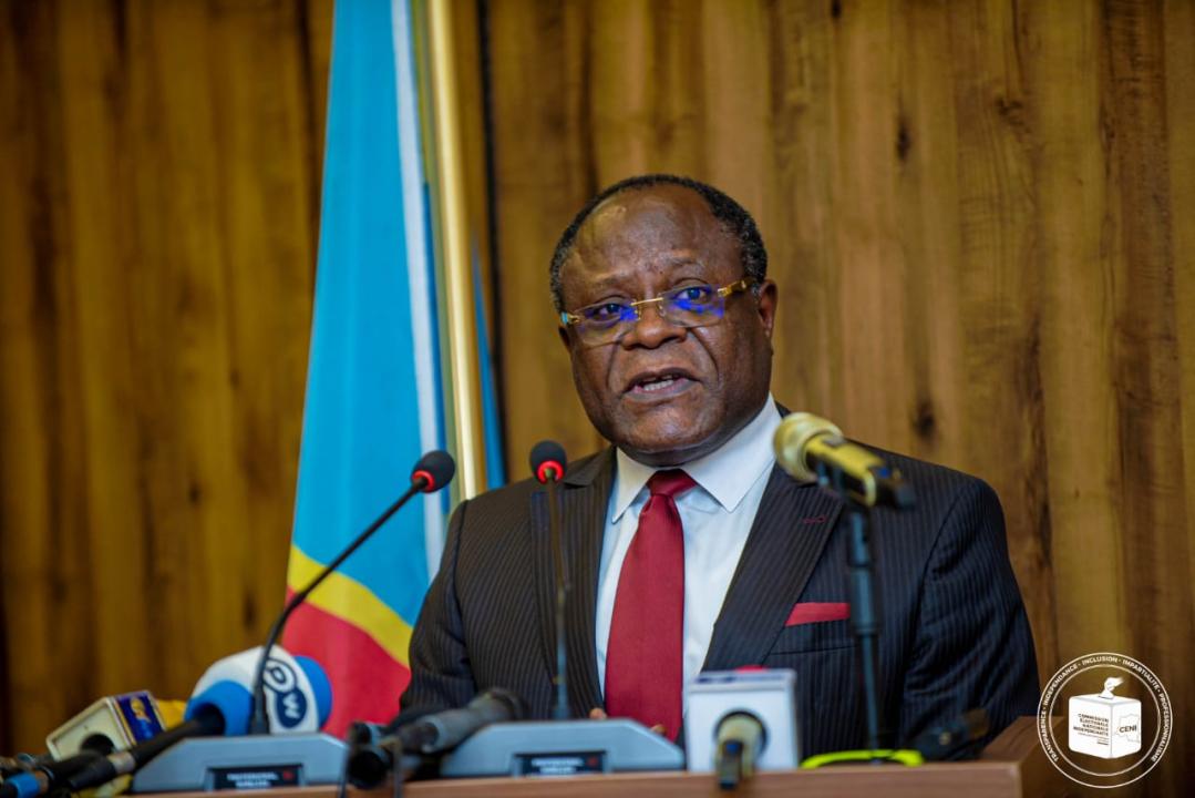 Le deuxième vice-président de la CENI, Didi Manara au lancement des journées portes ouvertes, mardi 25 avril