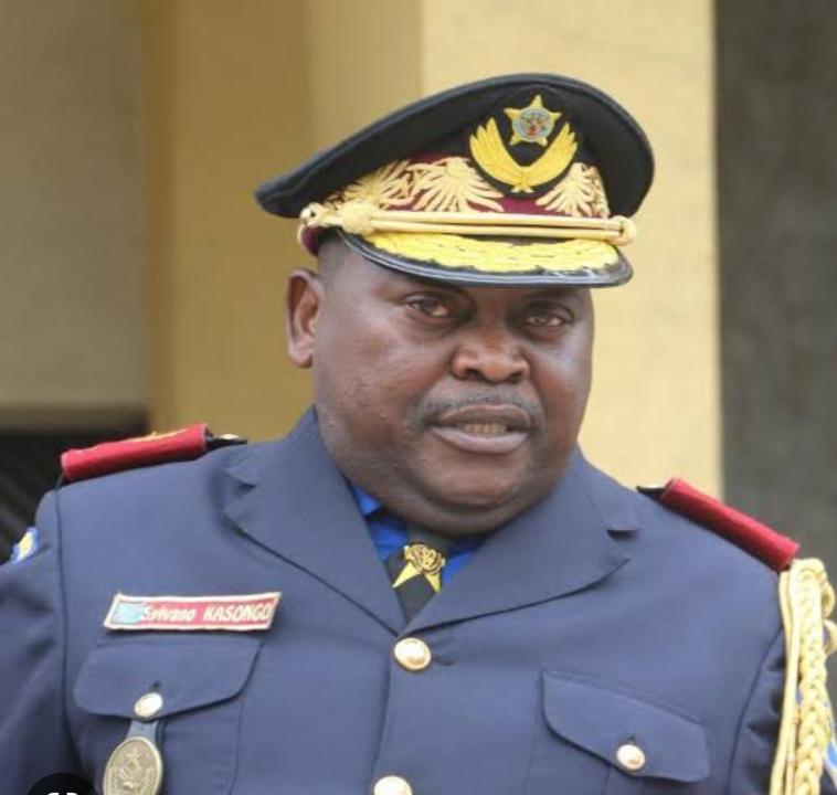 Le Général Sylvano Kasongo, Commissaire général adjoint chargé de la Police administrative
