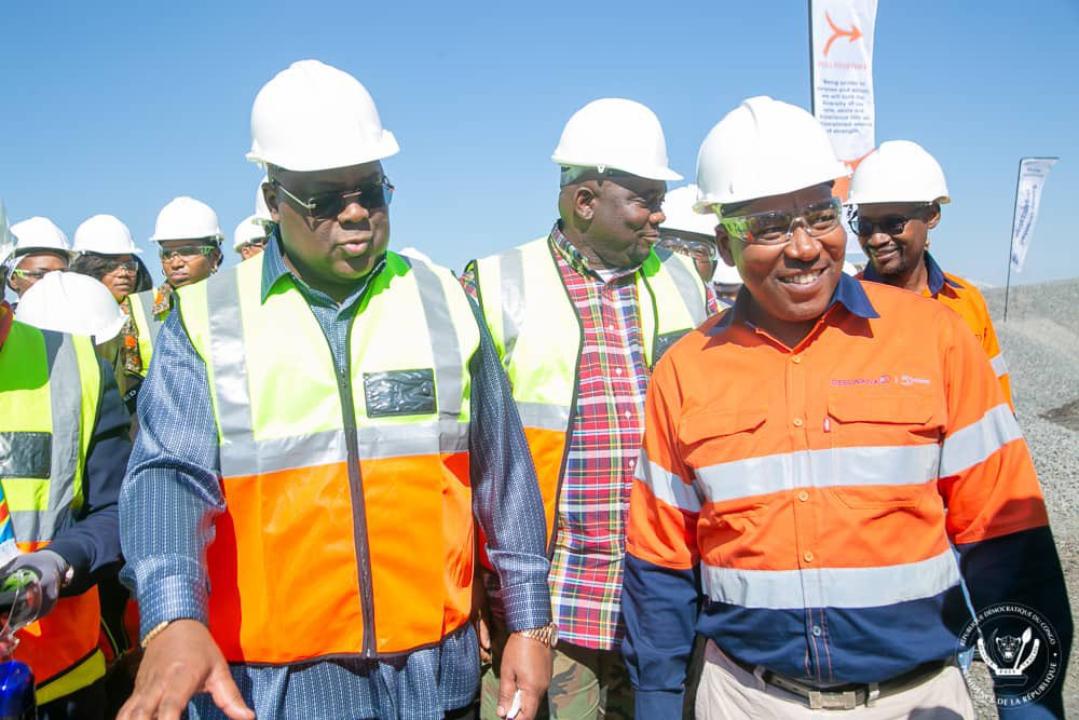 Le président de la RDC, Félix Tshisekedi et son homologue du Botswana à Gaborone
