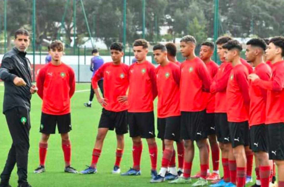 Les Lionceaux de l'Atlas du Maroc lors d'une séance d'entraînement. [Photo d'illustration]