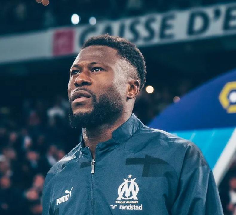 Chancel Mbemba sous les couleurs de l'OM.