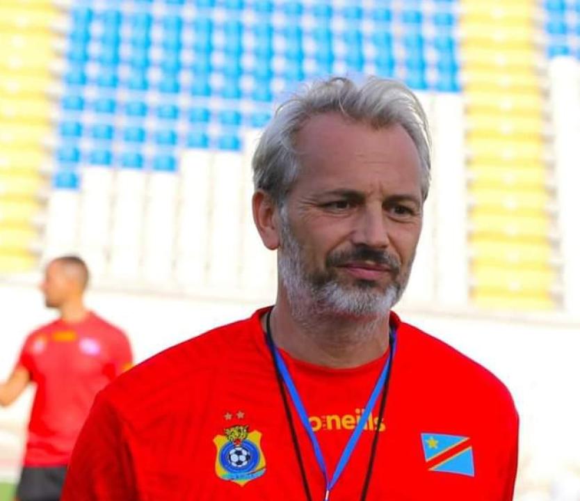 Le sélectionneur national de la RDC, Sébastien Desabre.