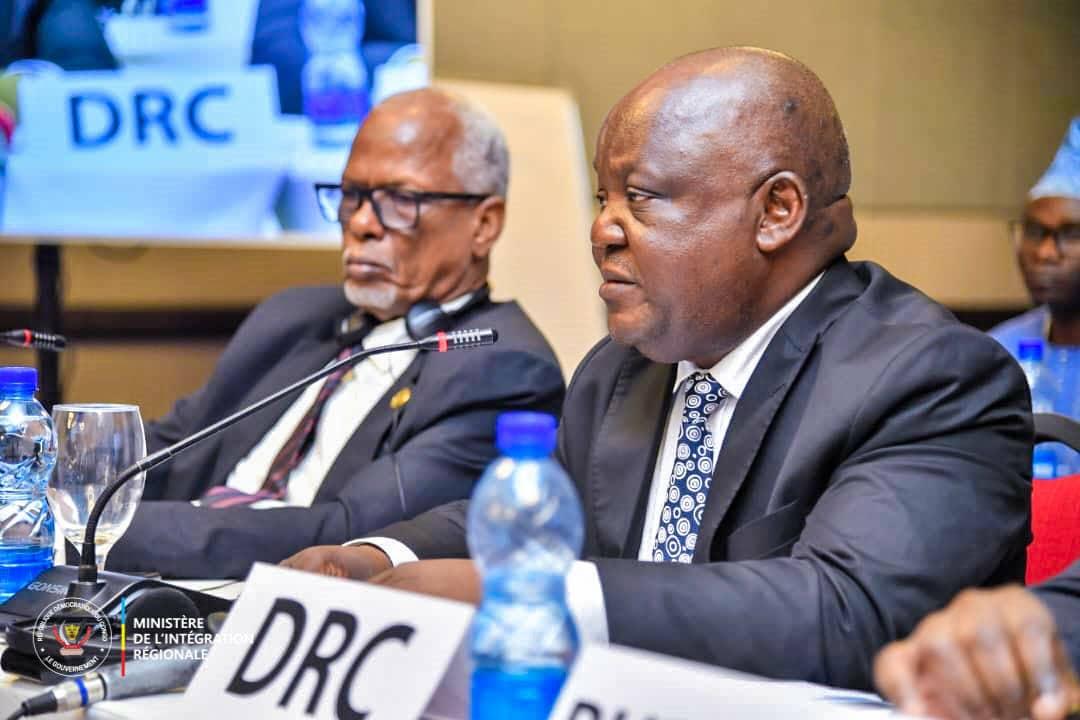 Le ministre d'État en charge de l'intégration Régionale Mbusa Nyamwisi
