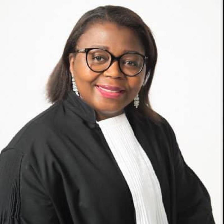 Evelyne Ombeni, avocate à la CPI