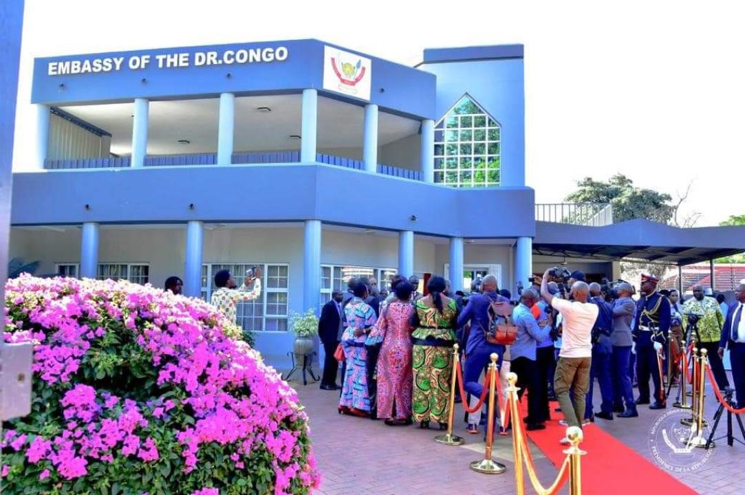Le nouveau bâtiment de l'ambassade de la RDC au Botswana