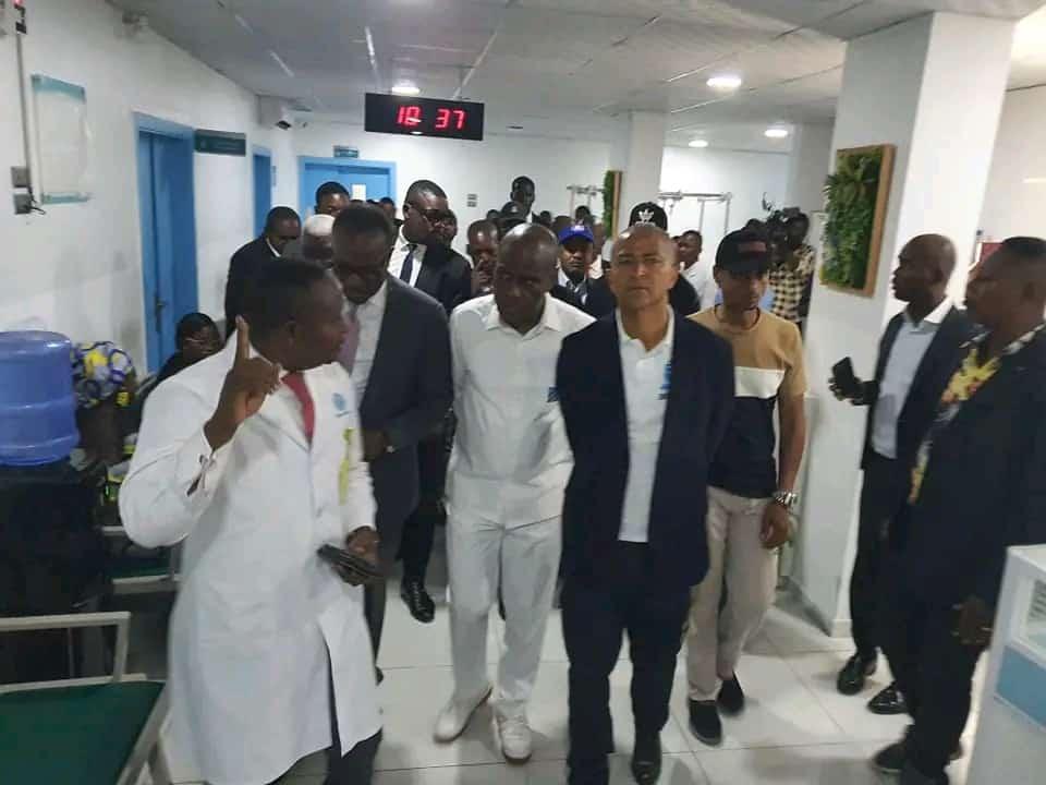 Les leaders de l'opposition en visite aux victimes de la marche du 20 mai