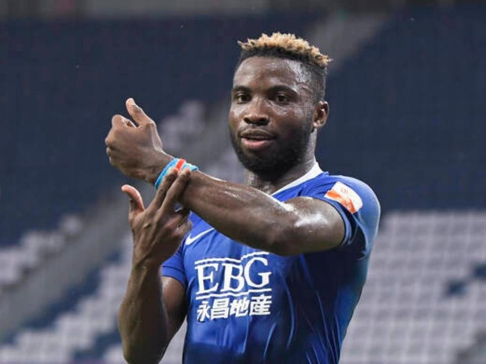Le footballeur congolais, Oscar Maritu