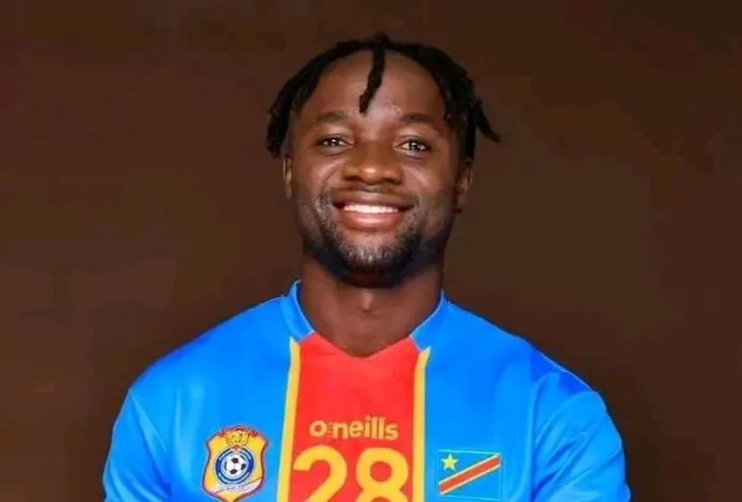 Fiston Mayele sous les couleurs des Léopards de la RDC