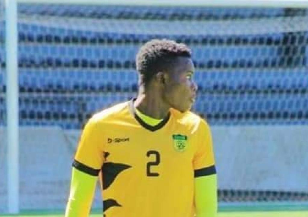 Benedy Moseli sous les couleurs de l'AS Maniema Union.
