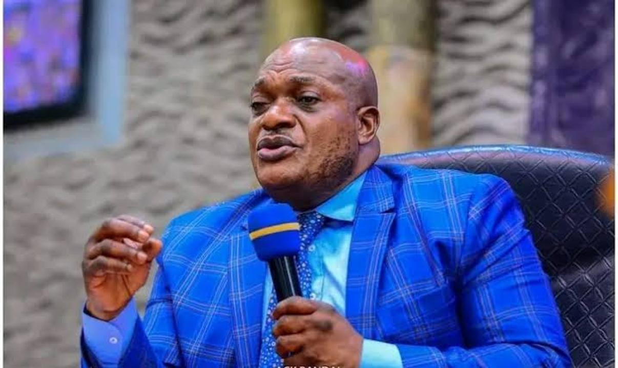 L'évêque Pascal Mukuna, titulaire de l'Assemblée Chrétienne de Kinshasa ( ACK)