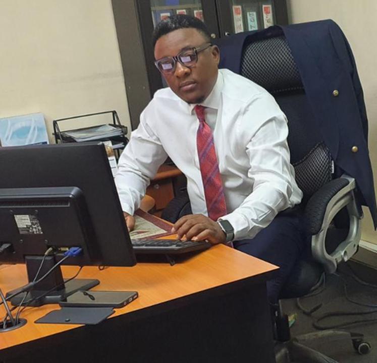 Olivier Awazi, responsable de Transco au Kasaï