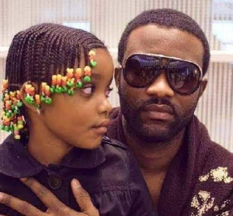 Fally Ipupa et sa fille, Keyna Ipupa.