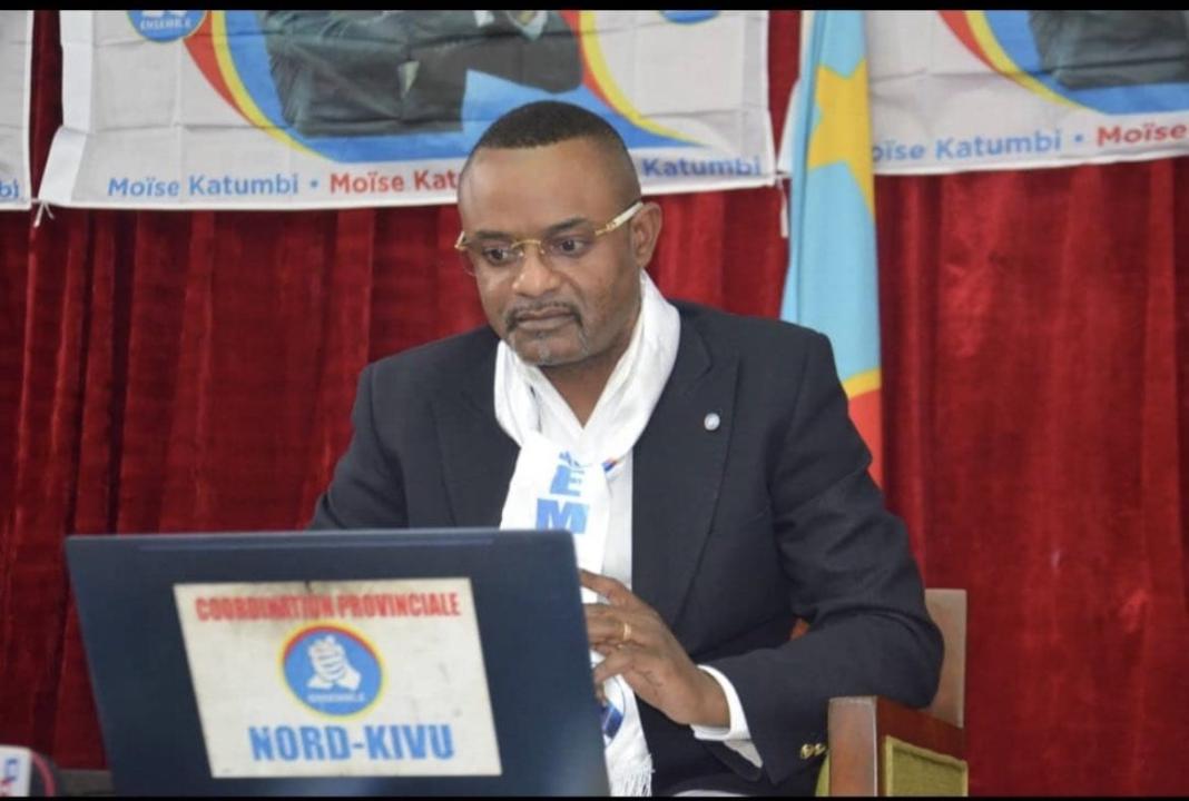 Salomon Sk Della, conseiller de Moïse Katumbi.