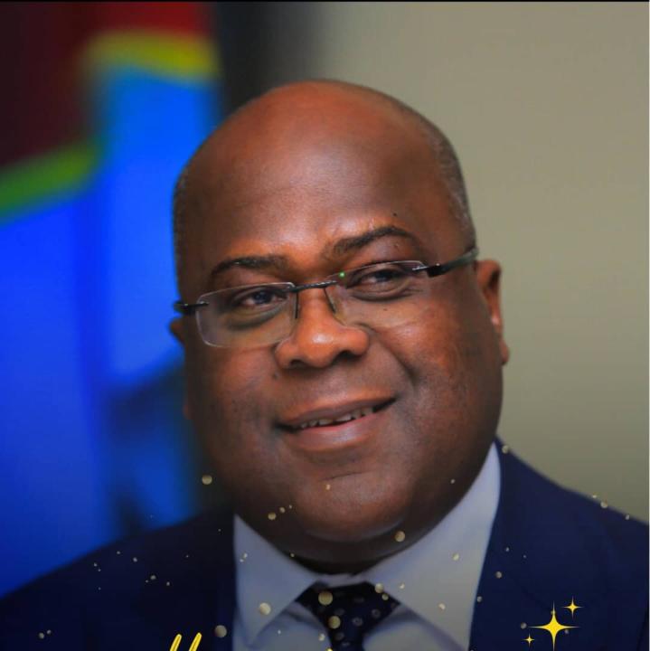 Félix-Antoine Tshisekedi Tshilombo, Président de la République démocratique du Congo.