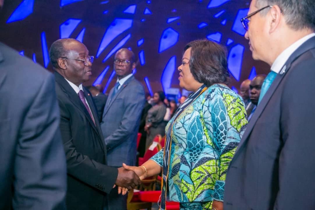 Ministre de la justice Rose Mutombo au forum ICHA 2023