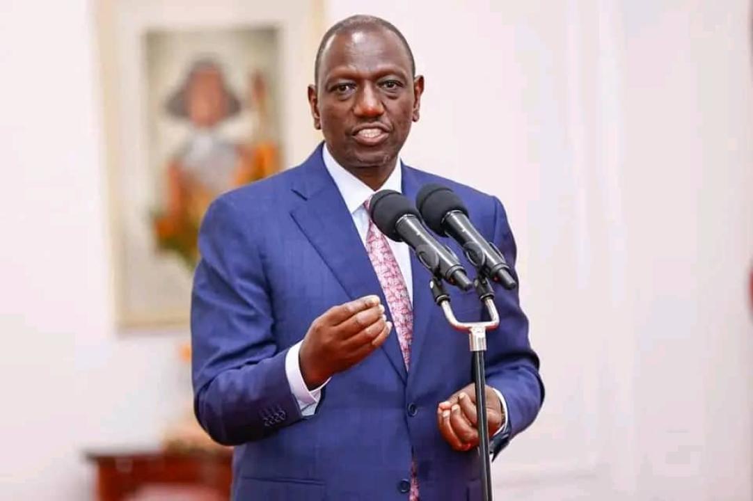 William Ruto , le président Kenyan
