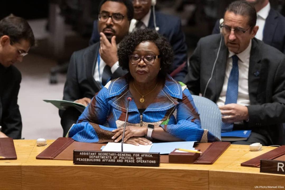 Martha Pobee, la sous - secrétaire générale des Nations-Unies pour l'Afrique.