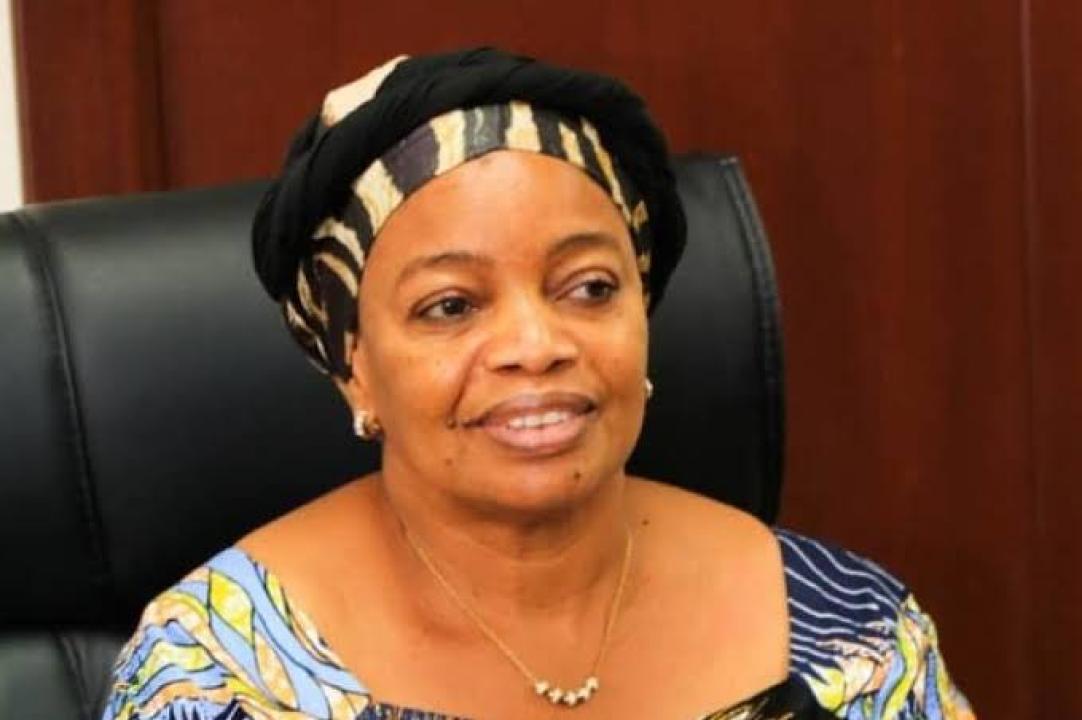 La ministre d'État, ministre en charge de l'environnement Ève Bazaiba.