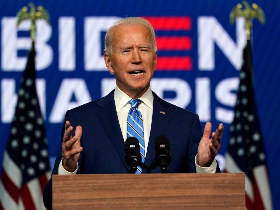 Joe Biden, président des États-Unis d'Amérique (USA)..