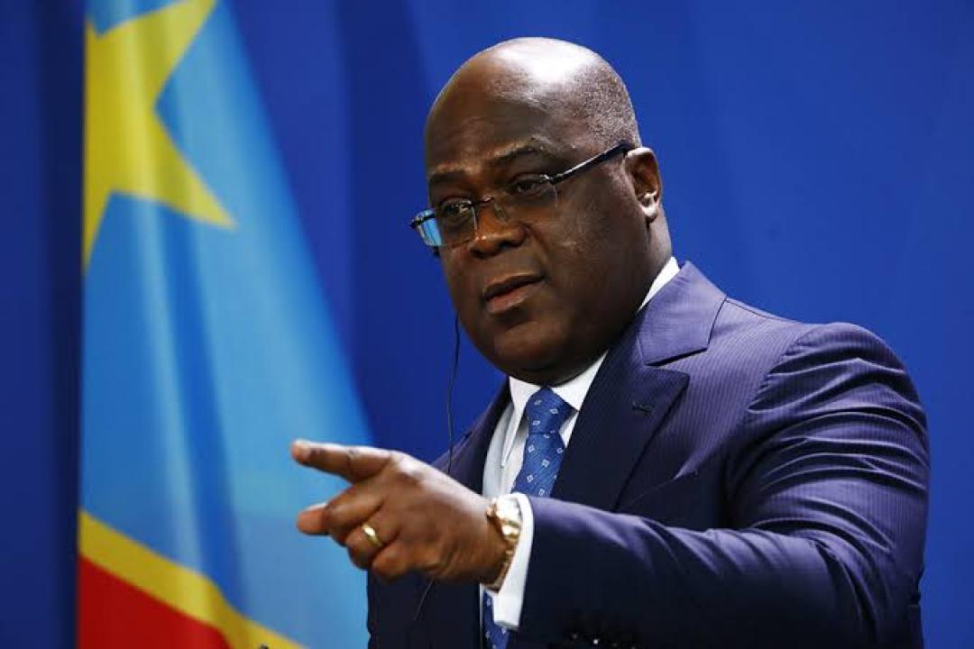 Le chef de l'État, Félix Tshisekedi 