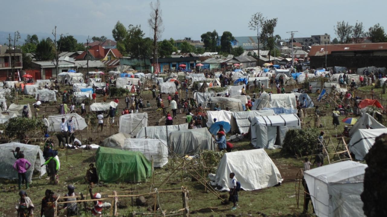 Les déplacés de guerre du Camp Don Bosco Ngangi.
