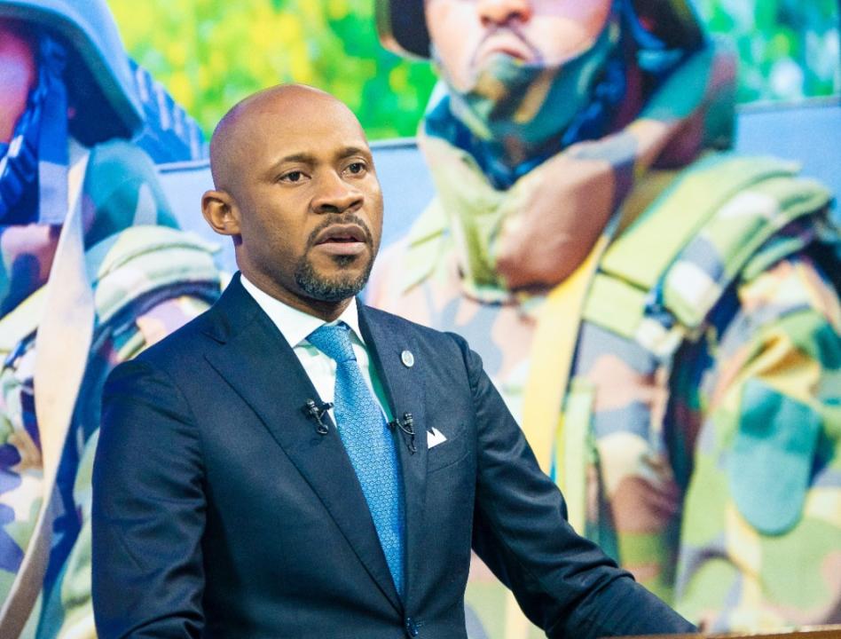 Le ministre des médias et porte-parole du gouvernement, Patrick Muyaya 