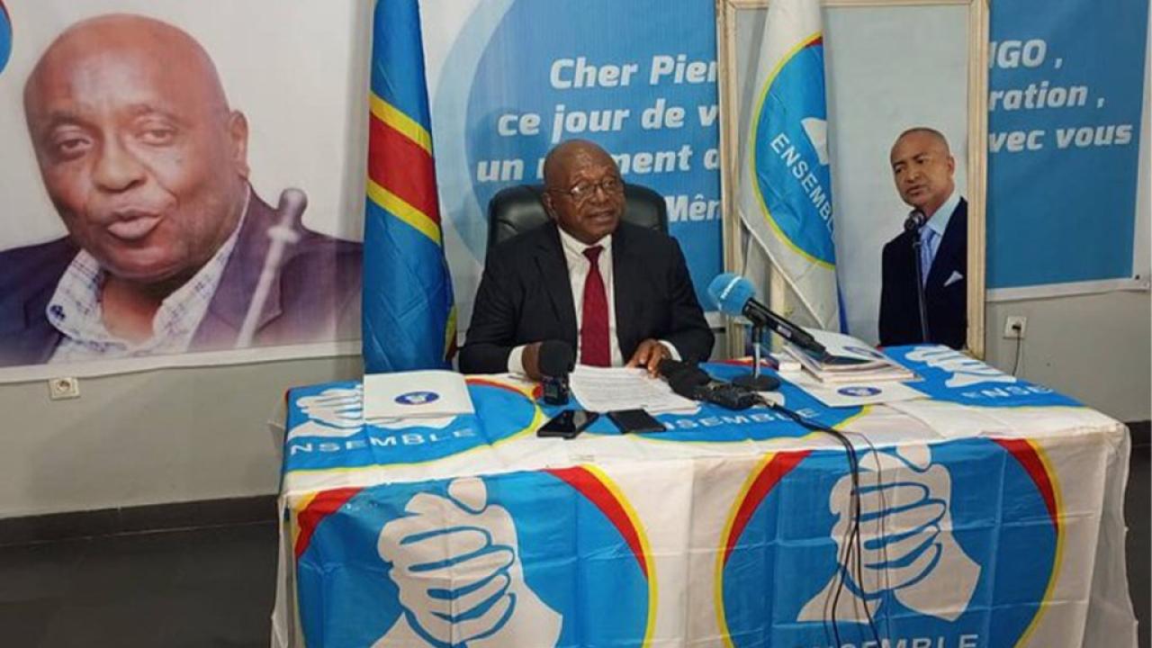 Bolengetenge Balea, Secrétaire général d'Ensemble pour la République.