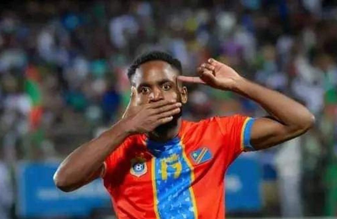 Cédric Bakambu lors de la célébration de son but marqué face à la Mauritanie à Nouakchott. [Photo d'illustration]