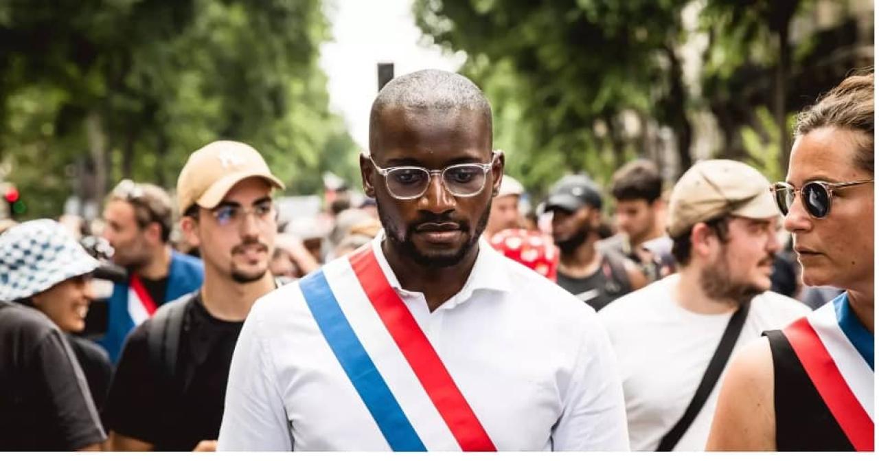 Le député français Carlos  Martens Bilongo