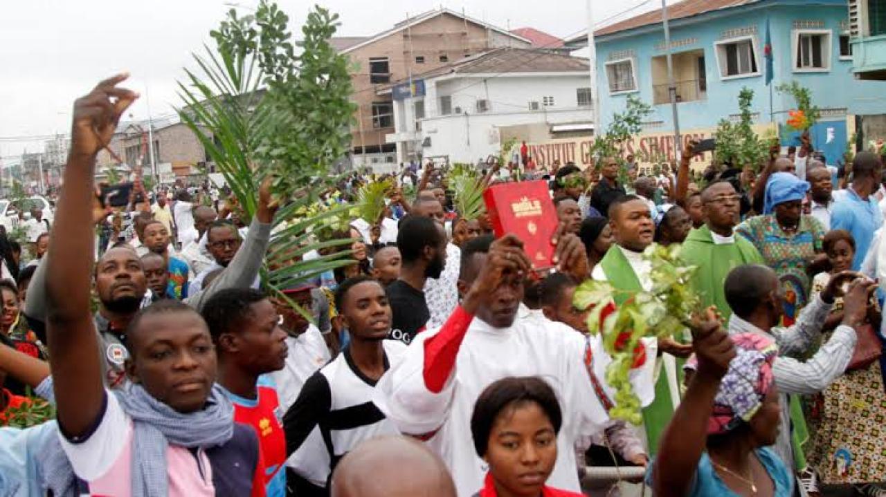 Manifestation du Comité Laïc de Coordination contre le régime Kabila [Photo d'illustration]