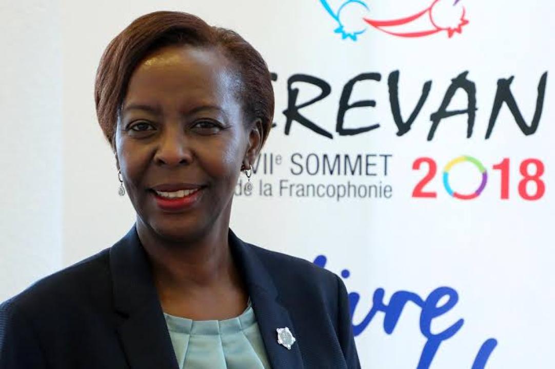 La Secrétaire de l'OIF Louise Mushikiwabo