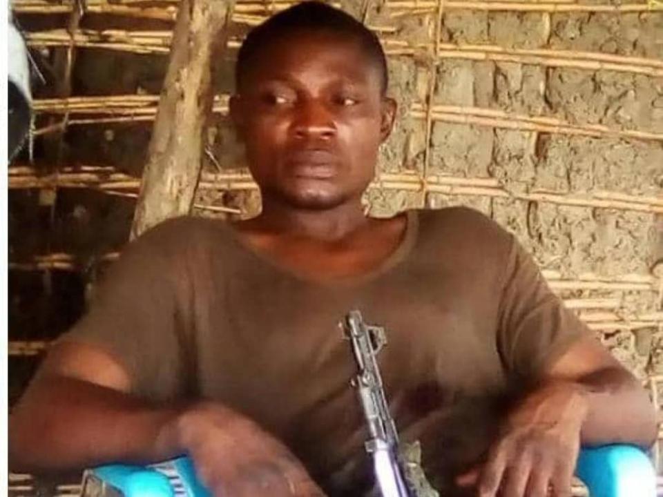 Le militaire FARDC auteur du meurtre de 13 civils à Tchomia en Ituri.