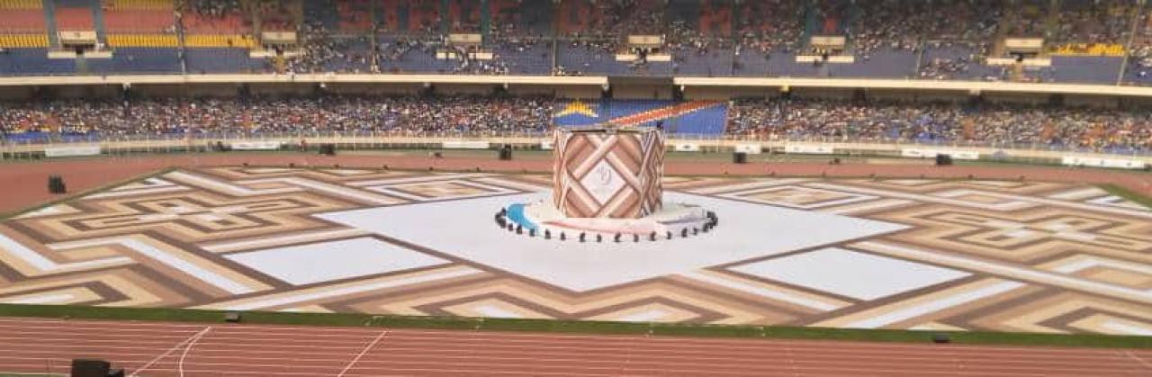 Le décor planté au stade des martyrs de Kinshasa. [Photo d'illustration]