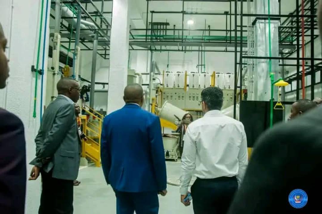 La société Congo Gold Raffinerie située dans le Kivu dans la frontière entre la RDC-Rwanda et Burundi.