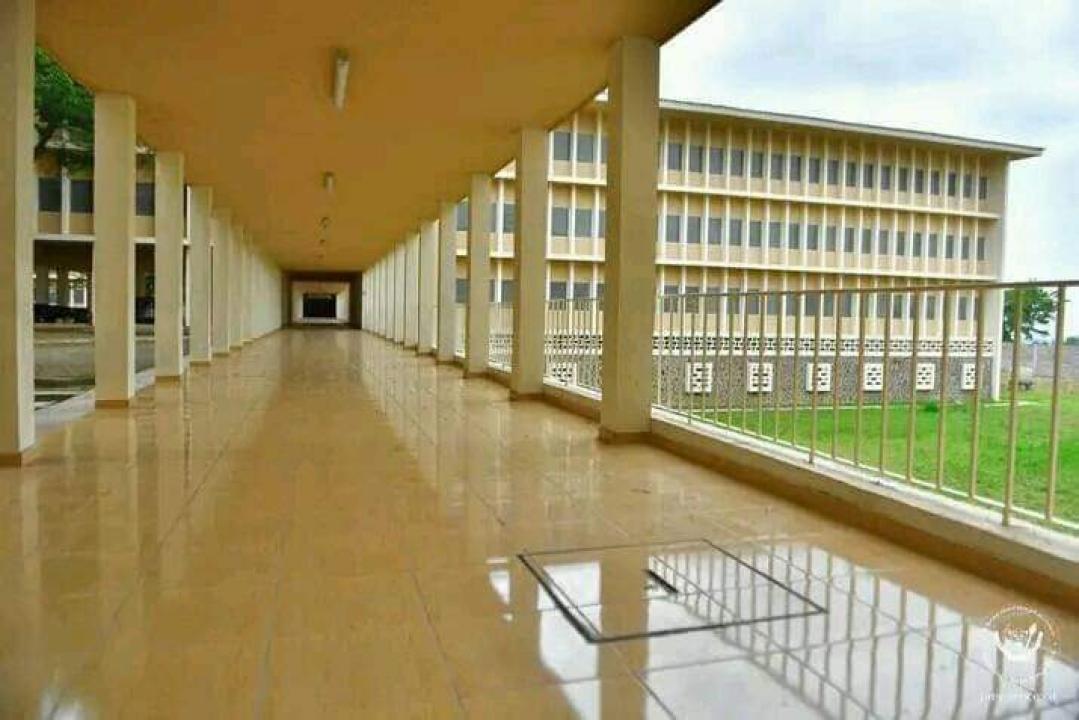 Le site des athlètes à l'Université de Kinshasa