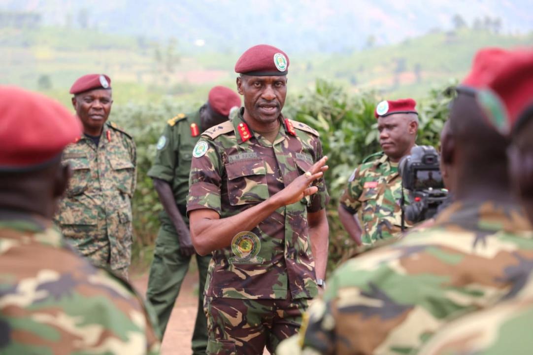 Aphaxard Kiugu commandant des forces de l'EAC intervenant dans l'Est de la RDC