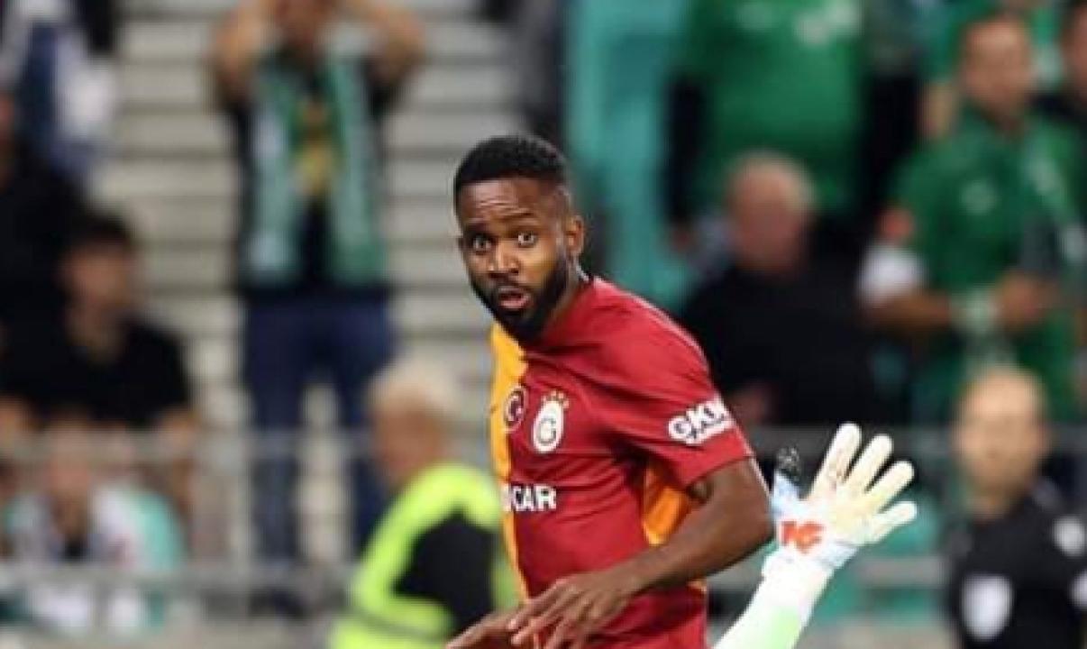 Cédric Bakambu lors de la rencontre Olimpija Ljubljana - Galatasaray.