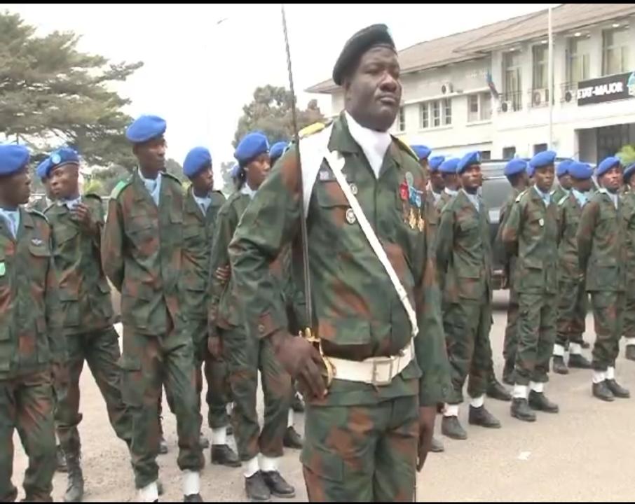 Cérémonie de la présentation de la nouvelle tenue des FARDC au Camp Kokolo
