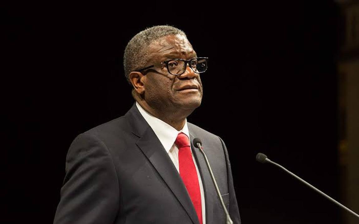 Docteur Dénis Mukwege, Prix Nobel de la Paix