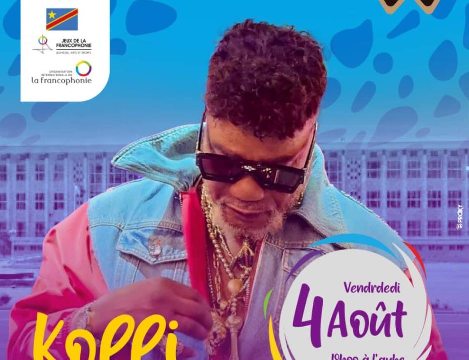 L'affiche annonçant le concert de Koffi Olomide.