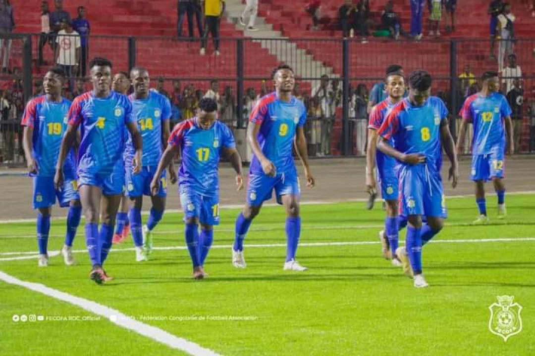 Les Léopards U20 de la RDC. [Photo d'illustration]