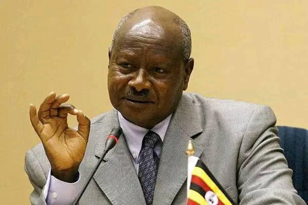Le président Ougandais Yoweri Museveni