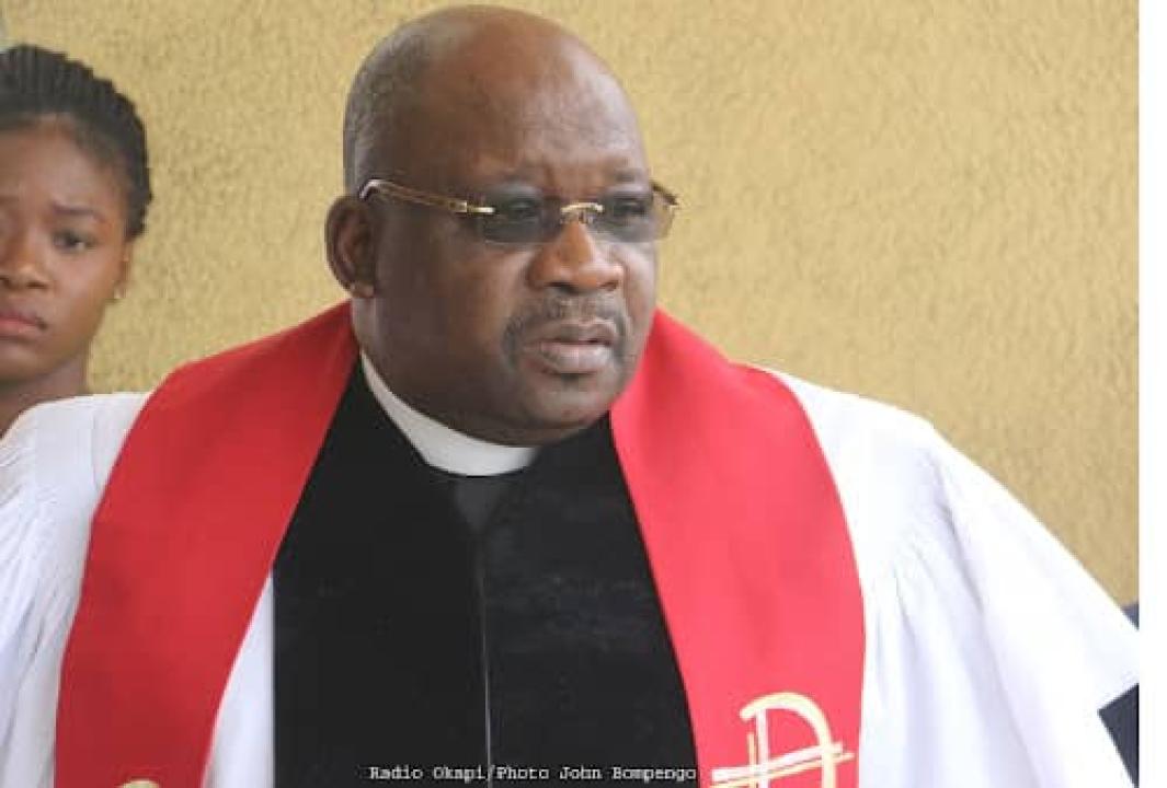 Révérend André Bokundoa, Président national de l'Église du Christ au Congo (ECC)