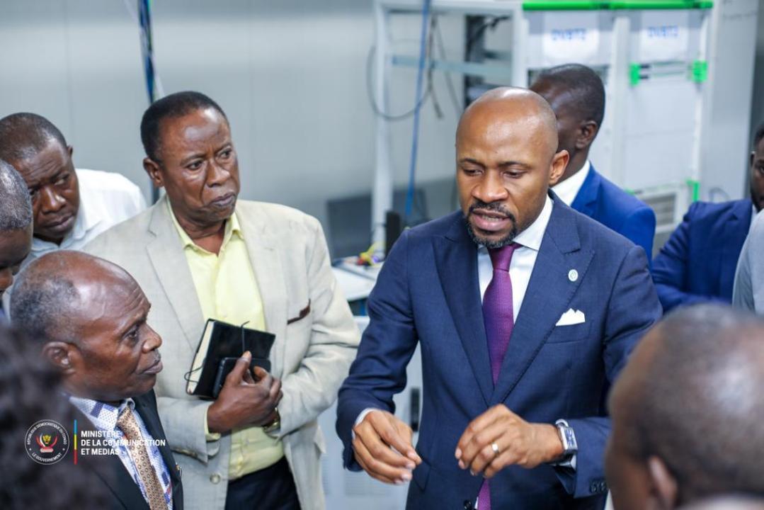 Le ministre des médias, Patrick Muyaya 