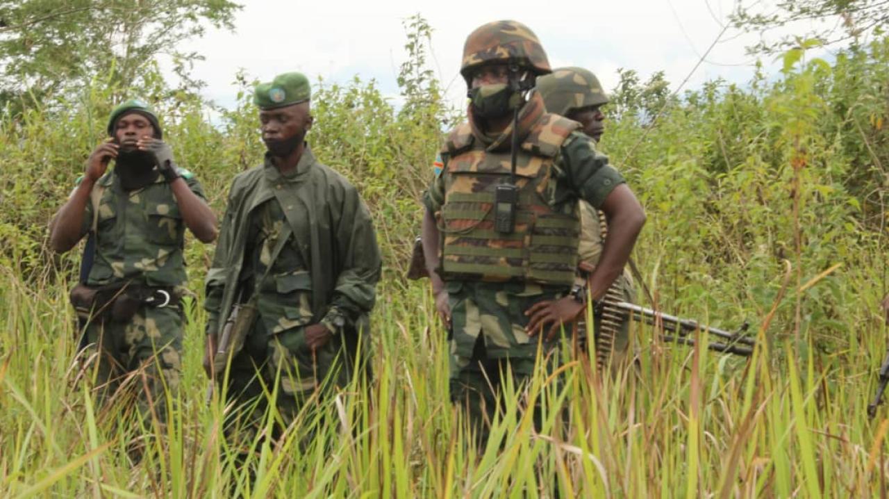 Les FARDC au cours d'une opération dans la région de Beni [photo d'illustration]