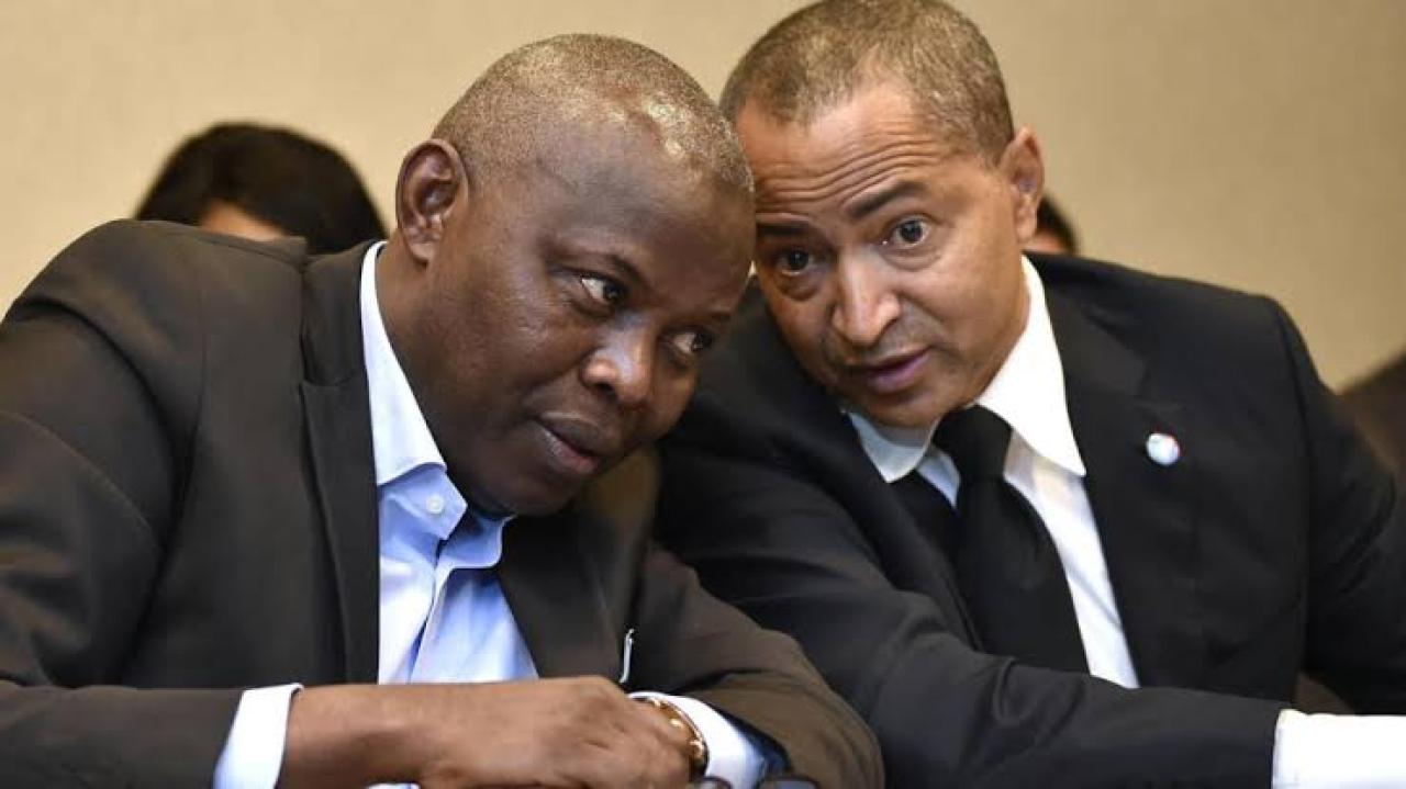 De gauche à droite, Vital Kamerhe et Moïse Katumbi.