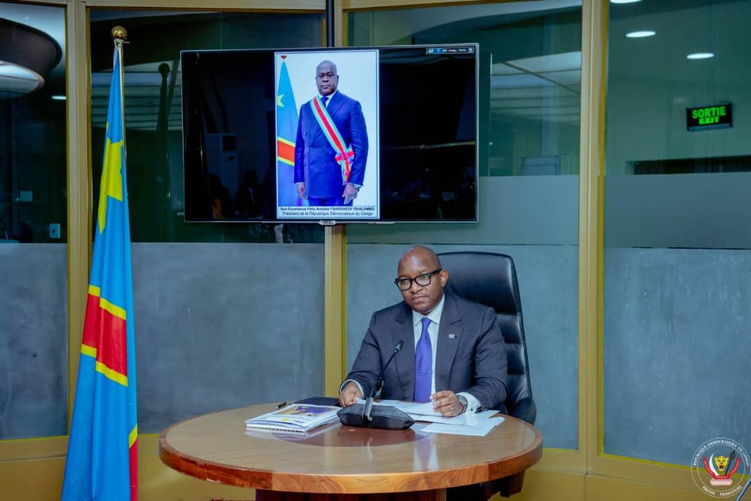 Le Premier ministre Jean-Michel Sama Lukonde