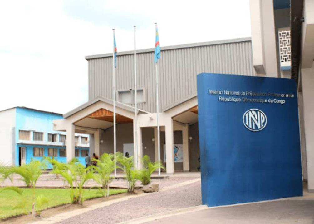 Le bâtiment de l'INPP Kinshasa