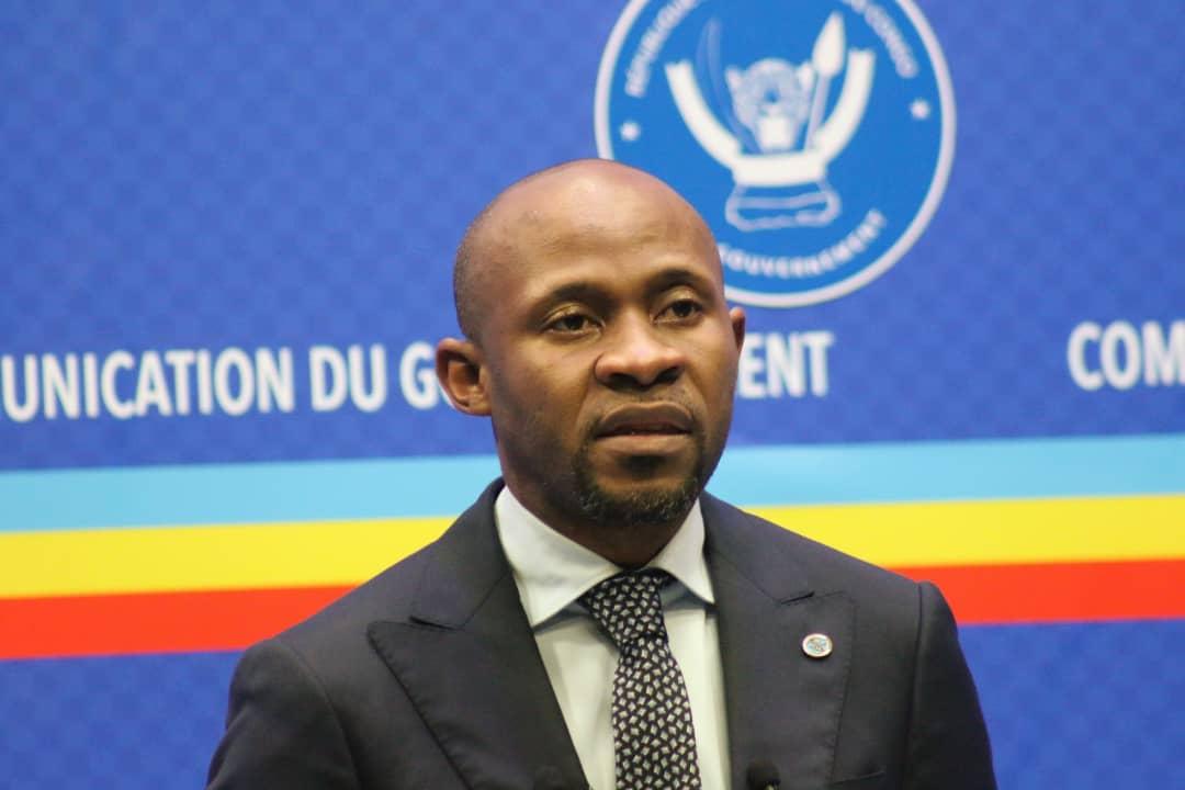 Le ministre de la communication et médias, Patrick Muyaya.
